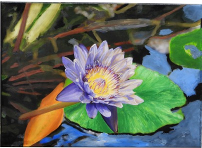 Lilly painting CU